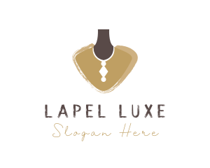 Luxe Necklace Jeweler logo design