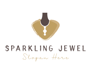 Luxe Necklace Jeweler logo design