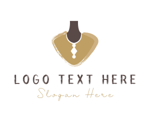 Gemstone - Luxe Necklace Jeweler logo design