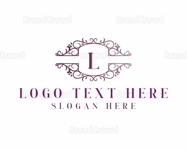 Luxurious Ornament Vines Logo