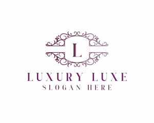 Luxurious Ornament Vines logo design