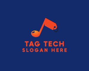 Tag - Music Price Tag logo design