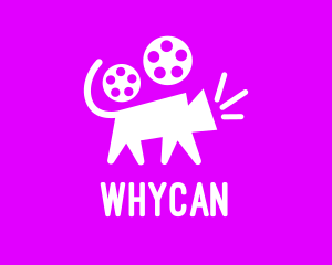 Cat Film Reel Logo