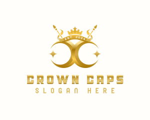 Jewelry Crown Letter C logo design