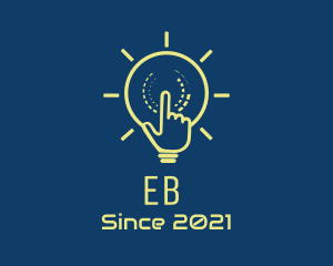 Electric - Yellow Light Bulb logo design