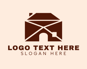 Letter - Envelope House Property logo design