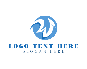 Cosplay - Professional Gamer Letter W logo design