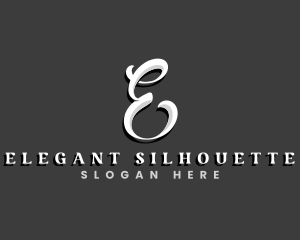 Elegant Cursive Typography logo design