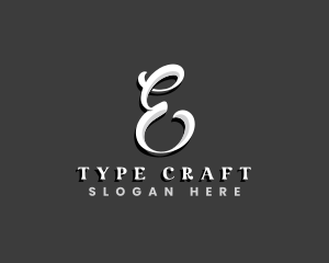 Typography - Elegant Cursive Typography logo design