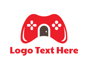 Game Shop - Joypad Controller Door logo design