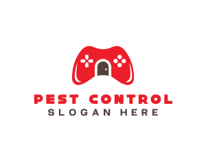 Joypad Controller Door logo design