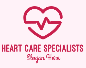 Cardiologist - Heart Pulse Rate logo design
