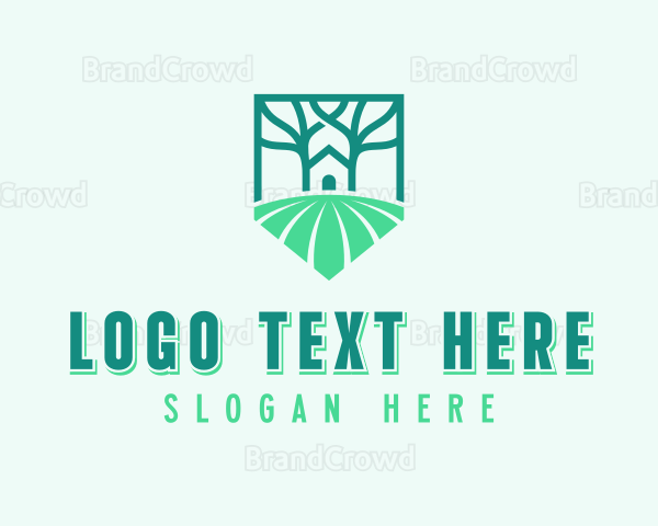 Sustainable Eco Garden Logo