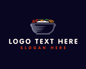 Bibimbap - Korean Bibimbap Restaurant logo design