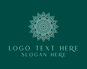 Stretch - Zen Mandala Wellness logo design