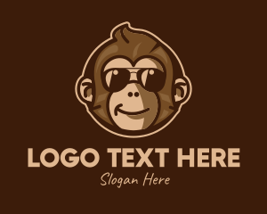 Cool - Cool Monkey Shades logo design
