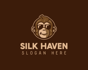 Cool Monkey Shades logo design