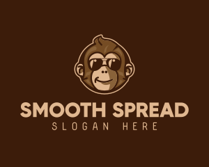 Cool Monkey Shades logo design