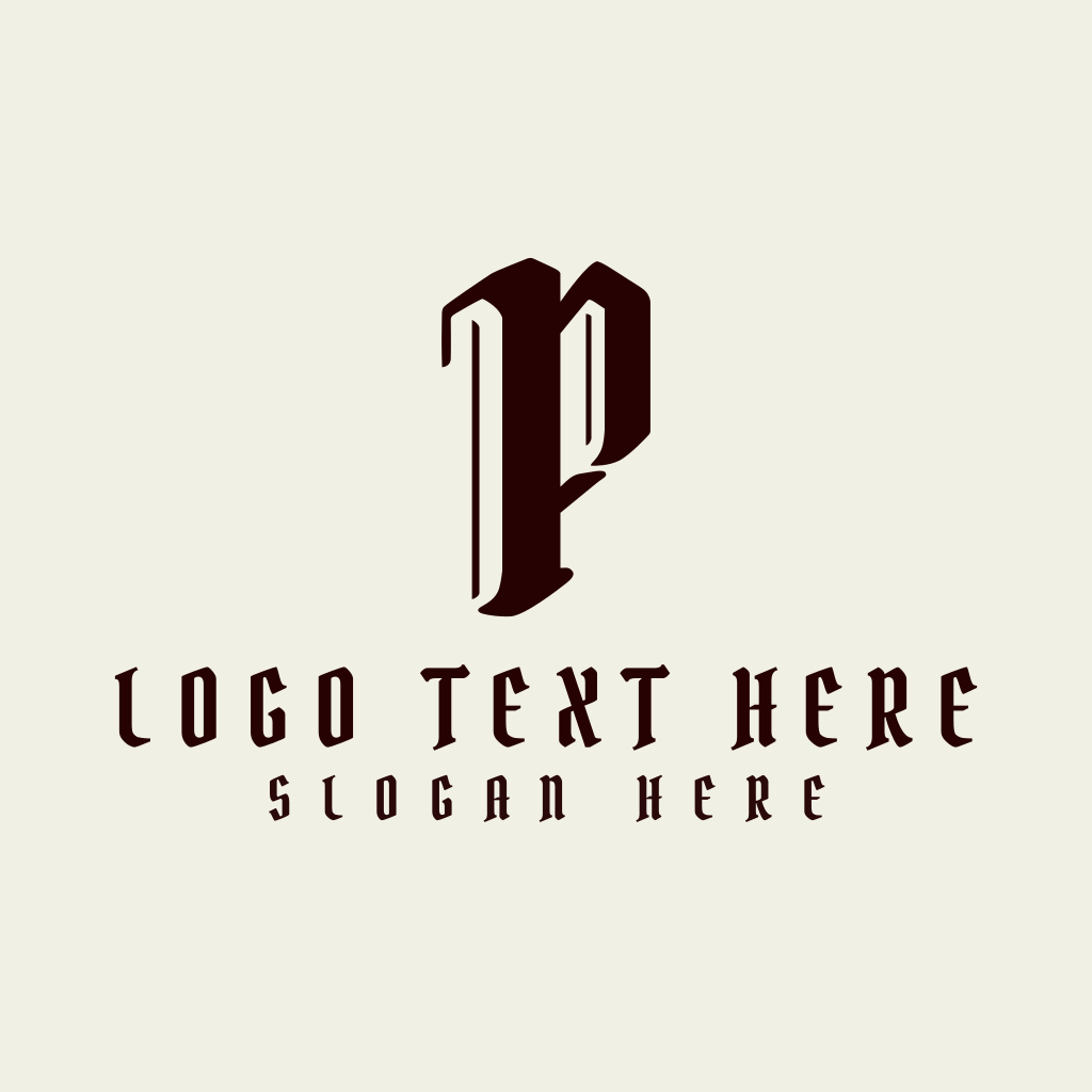 Generic Minimalist Letter P Logo | BrandCrowd Logo Maker