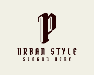 Specialty Shop - Generic Minimalist Letter P logo design