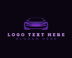 Driver - Sportscar Car Mechanic logo design