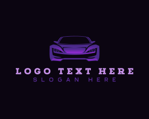 Drifting - Sportscar Car Mechanic logo design