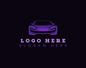 Sportscar Car Mechanic Logo
