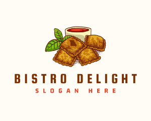 Missouri Ravioli Snack logo design