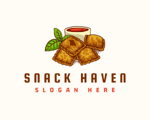 Missouri Ravioli Snack logo design