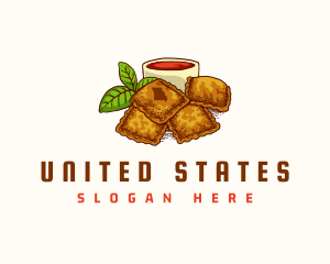 Missouri Ravioli Snack logo design