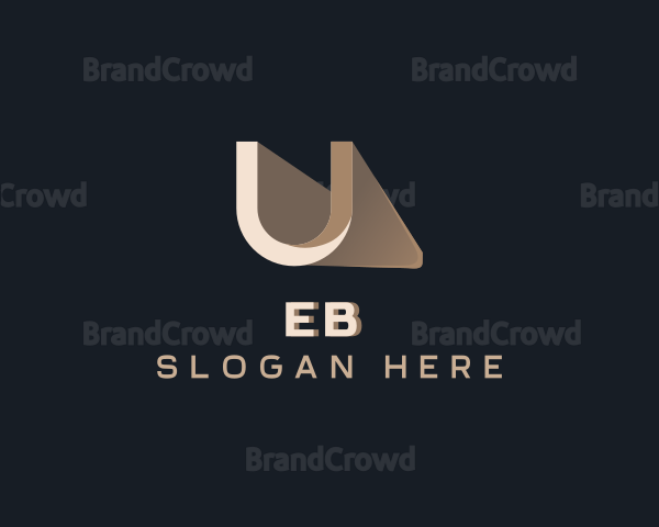 Creative Media Startup Letter U Logo