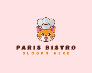 Cat Chef Bakery logo design