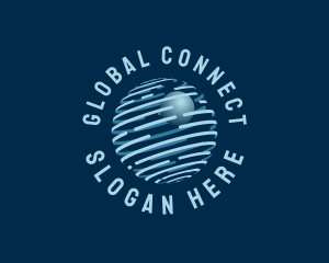 Globe - Modern Tech Globe logo design