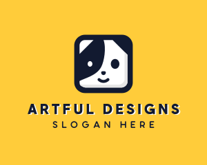 Illustration - Puppy Dog App logo design