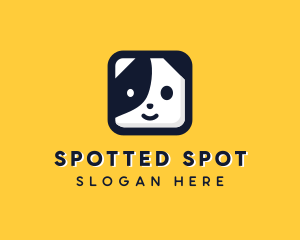 Dalmatian - Puppy Dog App logo design