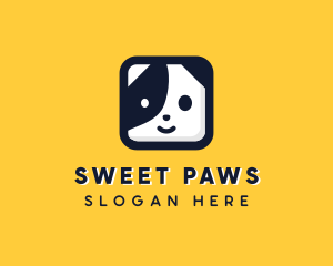 Adorable - Puppy Dog App logo design