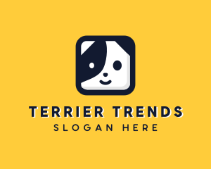 Terrier - Puppy Dog App logo design