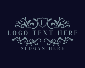 Leafy Floral Boutique logo design
