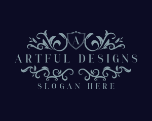 Leafy Floral Boutique logo design