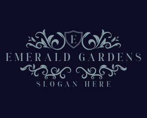 Leafy Floral Boutique logo design