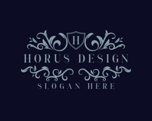 Leafy Floral Boutique logo design