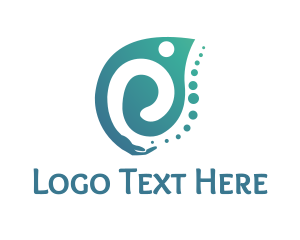 Illustrative - Abstract Leaf Hand logo design