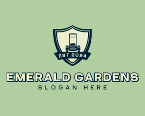 Lawn Mower Landscaping logo design