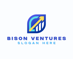 Financial Investor Graph logo design