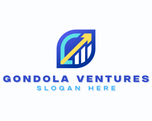 Financial Investor Graph logo design