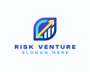 Financial Investor Graph logo design