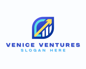 Financial Investor Graph logo design