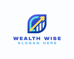 Financial - Financial Investor Graph logo design