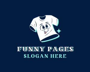 Clean Quirky Shirt logo design