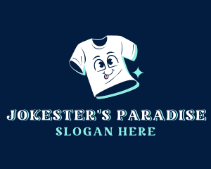 Clean Quirky Shirt logo design